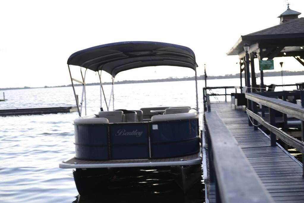 מאונט דורה Lakefront Duplex With Pontoon Boat 2 Bedroom Home מראה חיצוני תמונה